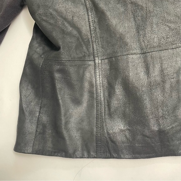 VINTAGE BARNEY’S NEW YORK suede leather jacket - Picture 11 of 12